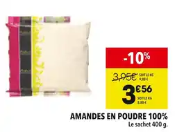 Supeco Amandes en poudre 100% offre