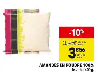 Supeco Amandes en poudre 100% offre