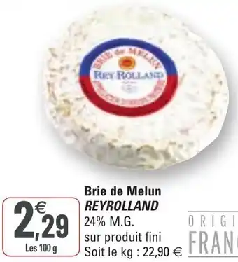 G20 Brie de melun offre