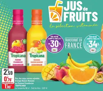 G20 Pur jus sans sucres ajoutés offre