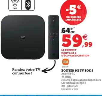 Super U Boitier MI TV Box S offre