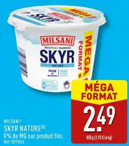 ALDI Milsani skyr nature offre