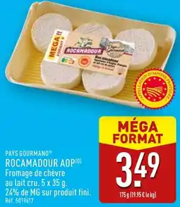 ALDI Pays gourmand rocamadour aop offre