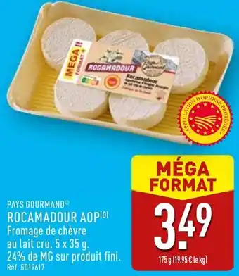 ALDI Pays gourmand rocamadour aop offre