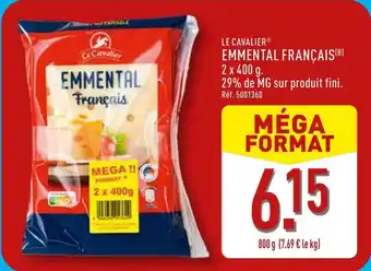 ALDI Le cavalier emmental français offre