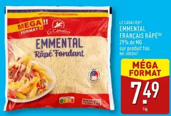 ALDI Le cavalier emmental français rapé offre