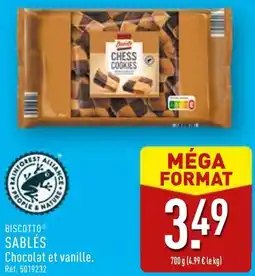 ALDI Biscotto sablés offre