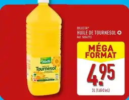 ALDI Dilecta huile de tournesol offre