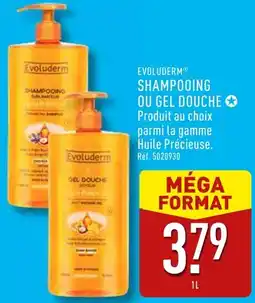 ALDI Evoluderm shampooing ou gel douche offre