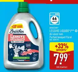 ALDI Briochin lessive liquide offre