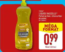 ALDI Twido liquide vaisselle offre