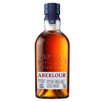 E.Leclerc Whisky Single Malt Aberlour Triple Cask - Highland - Ecosse, 40% vol. - 70 cl offre