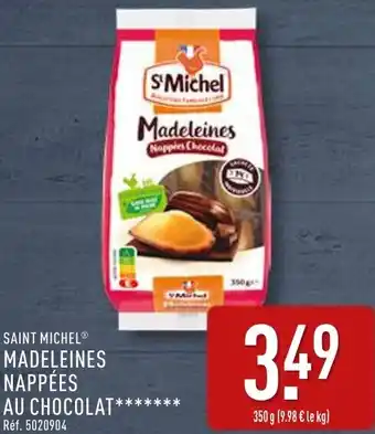 ALDI Saint michel madeleines nappées au chocolat offre