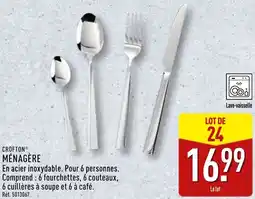 ALDI Crofton ménagère offre