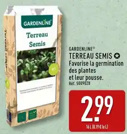 ALDI Gardenline terreau semis offre