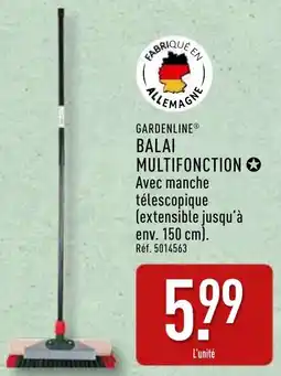 ALDI Gardenline balai multifonction offre