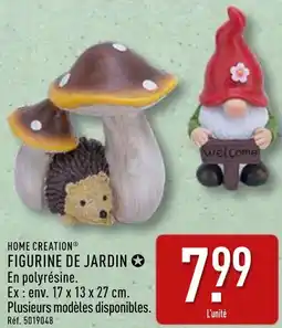 ALDI Home creation figurine de jardin offre