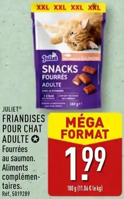 ALDI Juliet friandises pour chat adulte offre