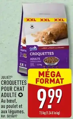 ALDI Juliet croquettes pour chat adulte offre