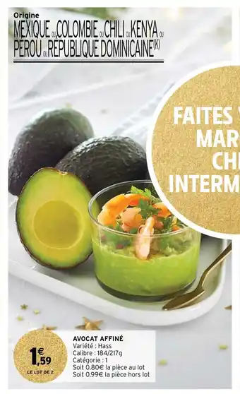 Intermarché Hyper Avocat Affiné offre