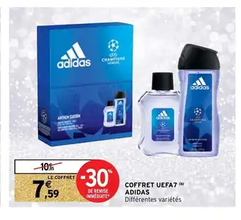 Intermarché Hyper Coffret Uefa7 Adidas offre