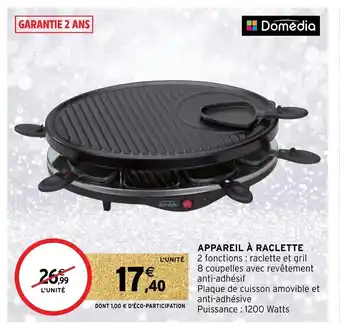 Appareil a Raclette