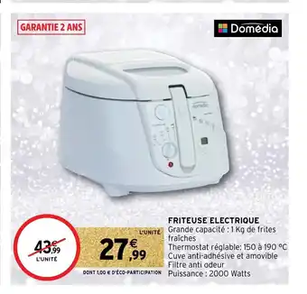 Intermarché Hyper Friteuse Electrique offre