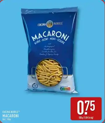 ALDI Cucina nobile macaroni offre