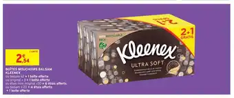 Boites Mouchoirs Balsam Kleenex