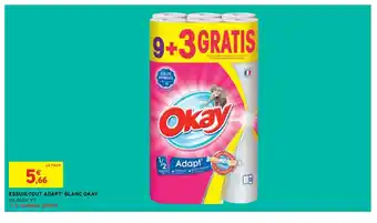 Intermarché Hyper Essuie-Tout Adapt' Blanc Okay offre