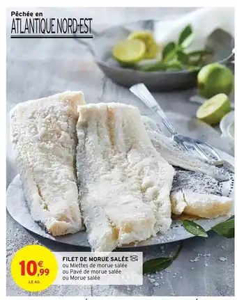 Intermarché Hyper Filet De Morue Salée offre