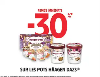 Intermarché Express Sur les pots häagen dazs offre