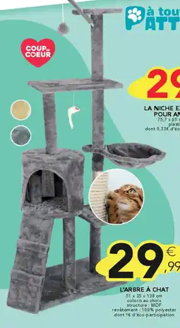 Stokomani L'arbre à chat offre