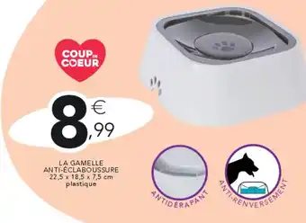 Stokomani La gamelle anti-éclaboussure offre