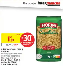 Intermarché Express Pâtes coquillettes fiorini offre