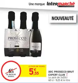 Intermarché Express Doc prosecco brut expert club offre