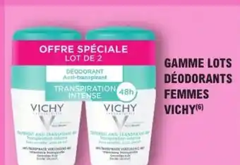 E.Leclerc Parapharmacie Gamme lots déodorants femmes vichy offre