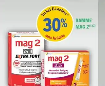 E.Leclerc Parapharmacie Gamme mag 2 offre