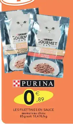 Stokomani PURINA Les filettines en sauce offre