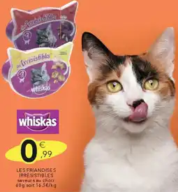 Stokomani WHISKAS Les friandises irresistibles offre