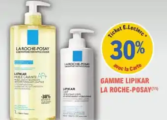 E.Leclerc Parapharmacie Gamme lipikar la roche-posay offre