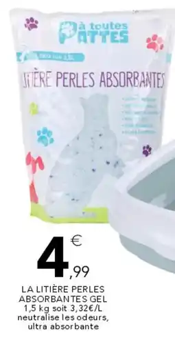 Stokomani La litière perles absorbantes gel offre