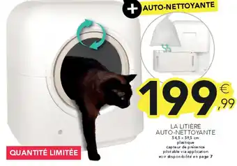 Stokomani La litière auto-nettoyante offre