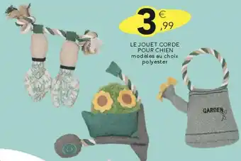 Stokomani Le jouet corde pour chien offre