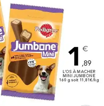 Stokomani PEDIGREE L'os à macher mini jumbone offre