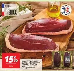 Netto Magret de canard x2 canards d'auzan offre