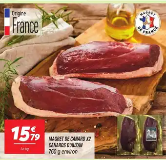 Netto Magret de canard x2 canards d'auzan offre