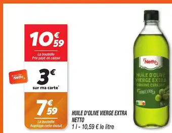 Netto NETTO Huile d'olive vierge extra offre