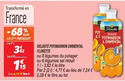 Netto FLORETTE Velouté potimarron emmental offre