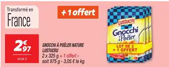 Netto LUSTUCRU Gnocchi à poêler nature offre